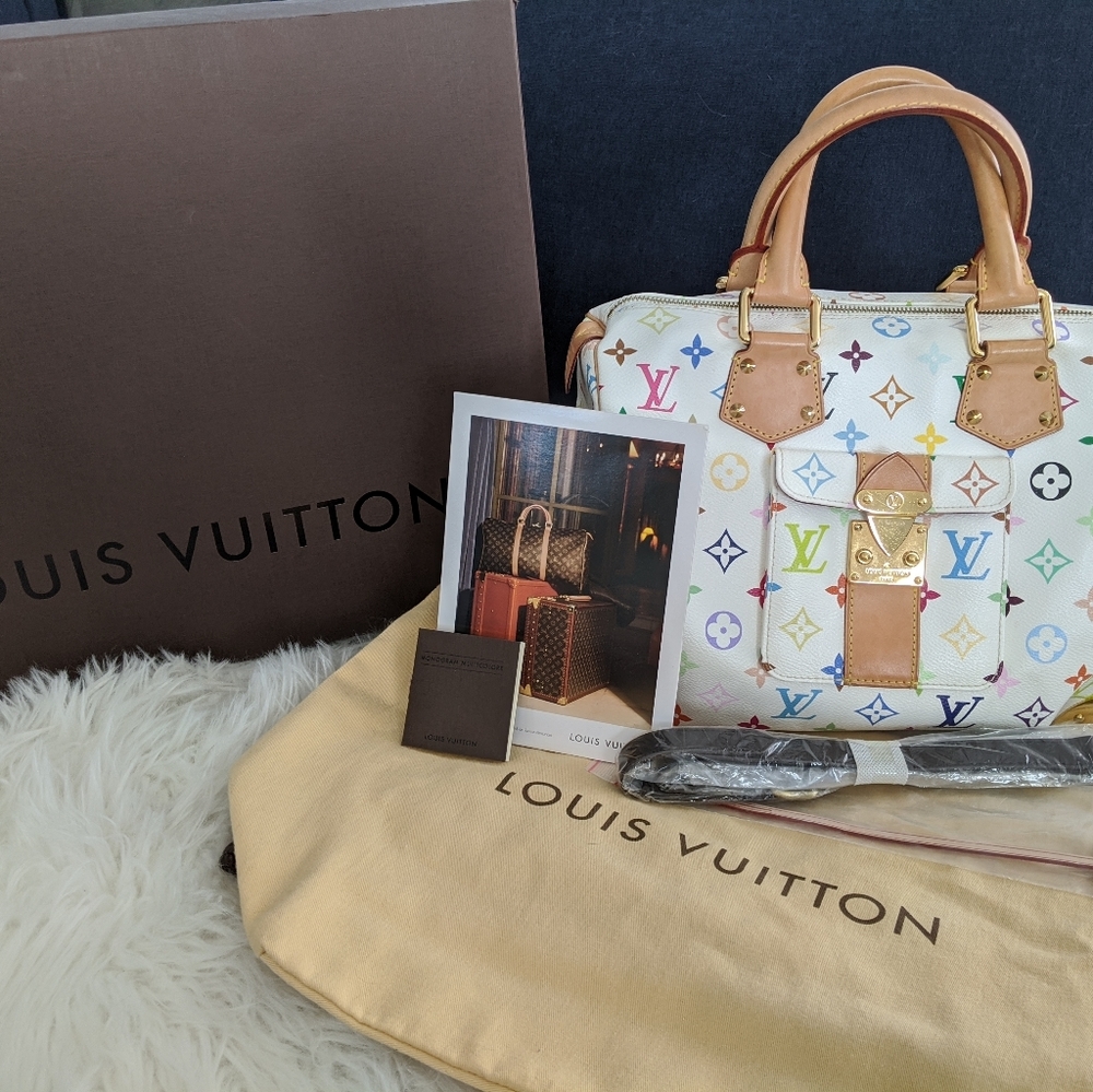 AUTHENTIC LV Speedy 30 Multicolor , NBU since I purchased it from Poshmark